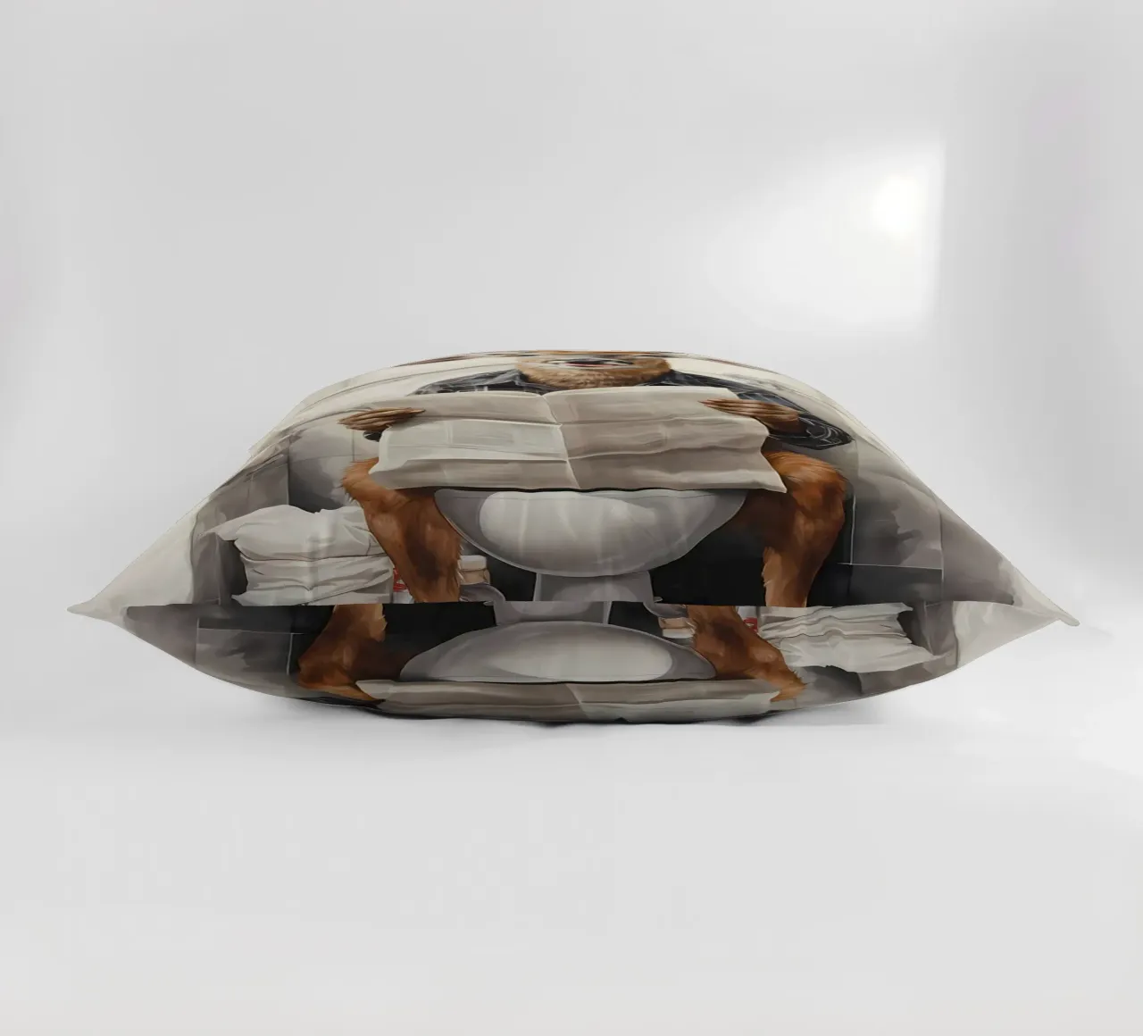 Decorazione per il bagno con cervi cuscino da Adrian Patel