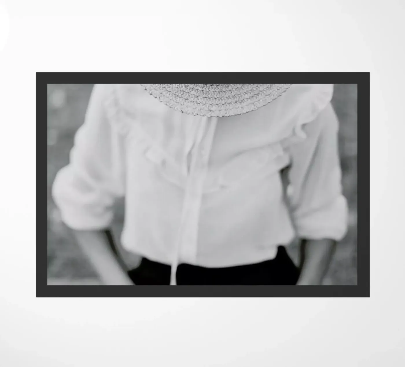 Frills deurmat van Runway Collective