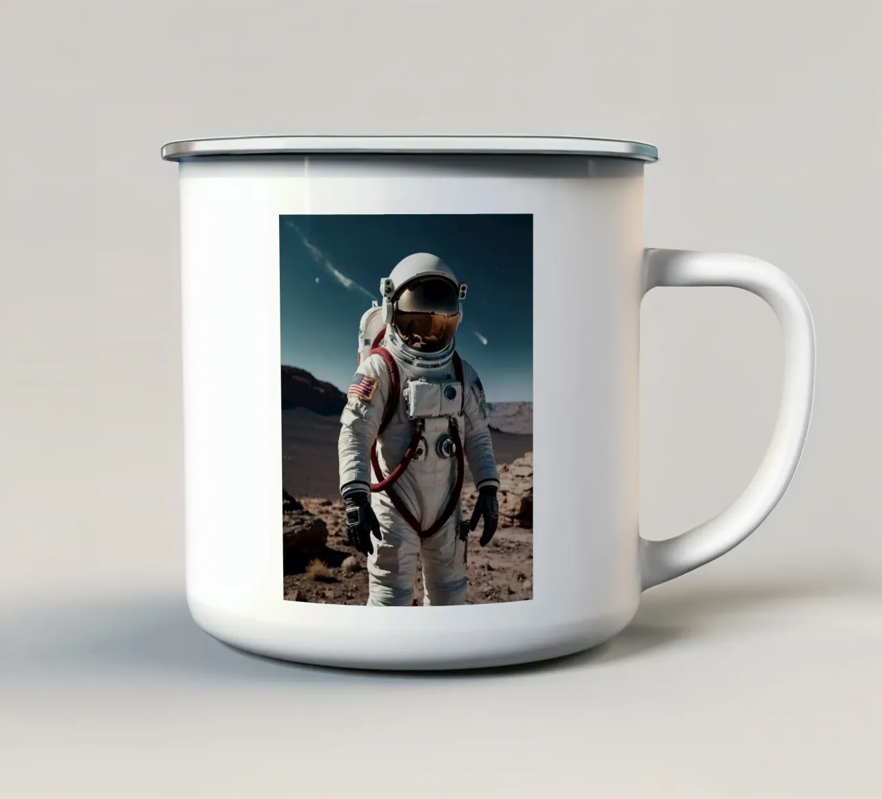 Voidwalker tazza in smalto da Stellar Dream Art