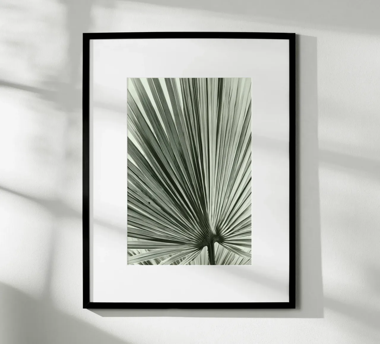 Palmwedel-Kunst Poster von Indigo Tides Art