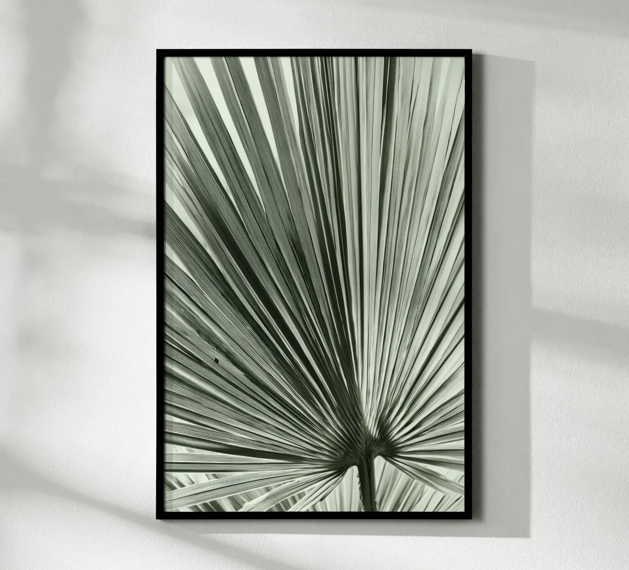 Palmwedel-Kunst Poster von Indigo Tides Art