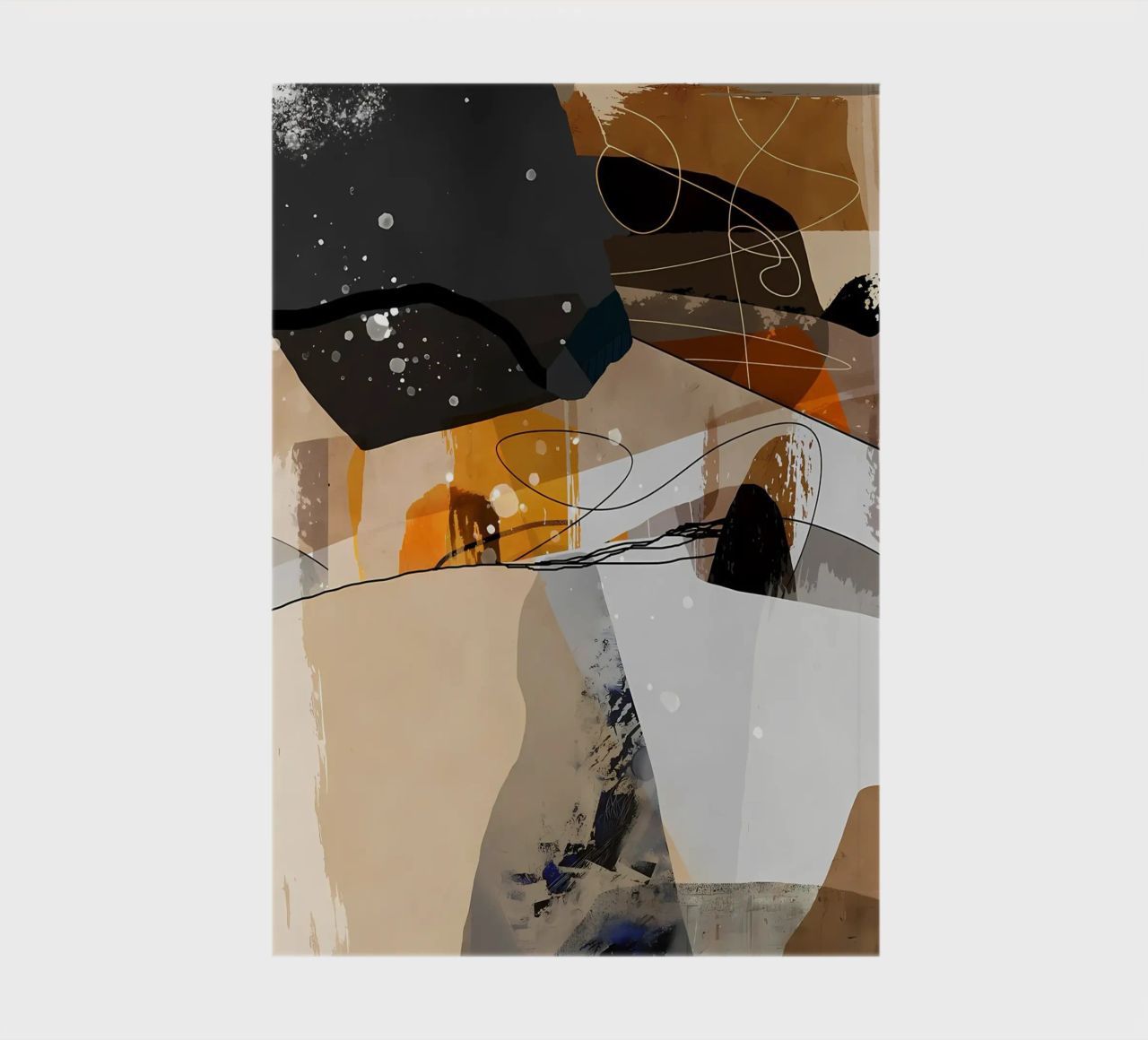 Modern abstract 57 notebook by Aiden Garcia