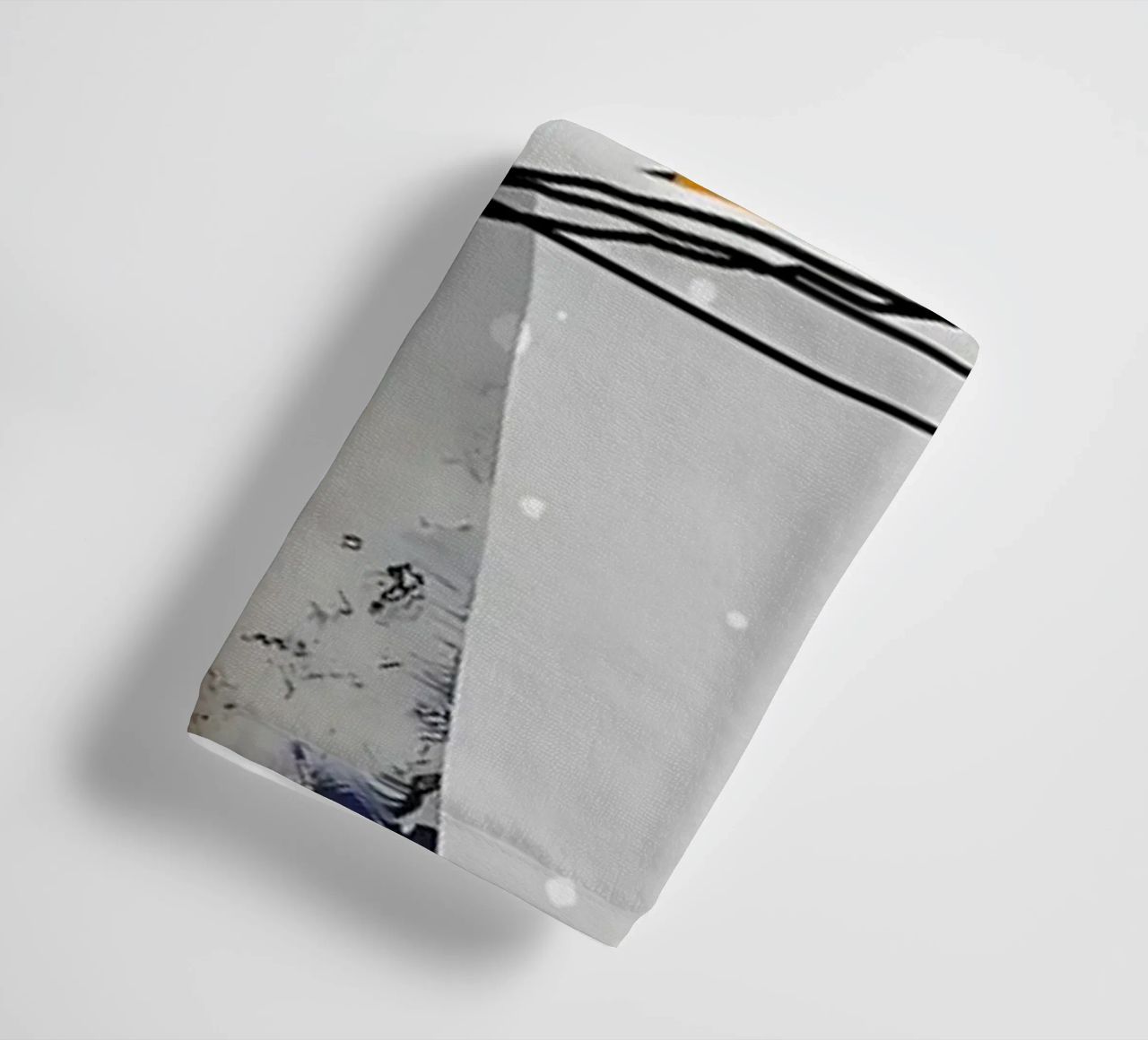 Modern abstract 57 towel by Aiden Garcia