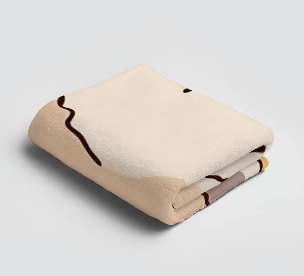 POMERANINAN COFFEE LIFE towel by Bartosz Powalka