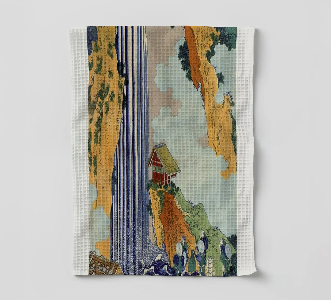 Hokusai - Ono Waterfall, the Kiso Highway canovaccio da cucina da ARTOTHEK