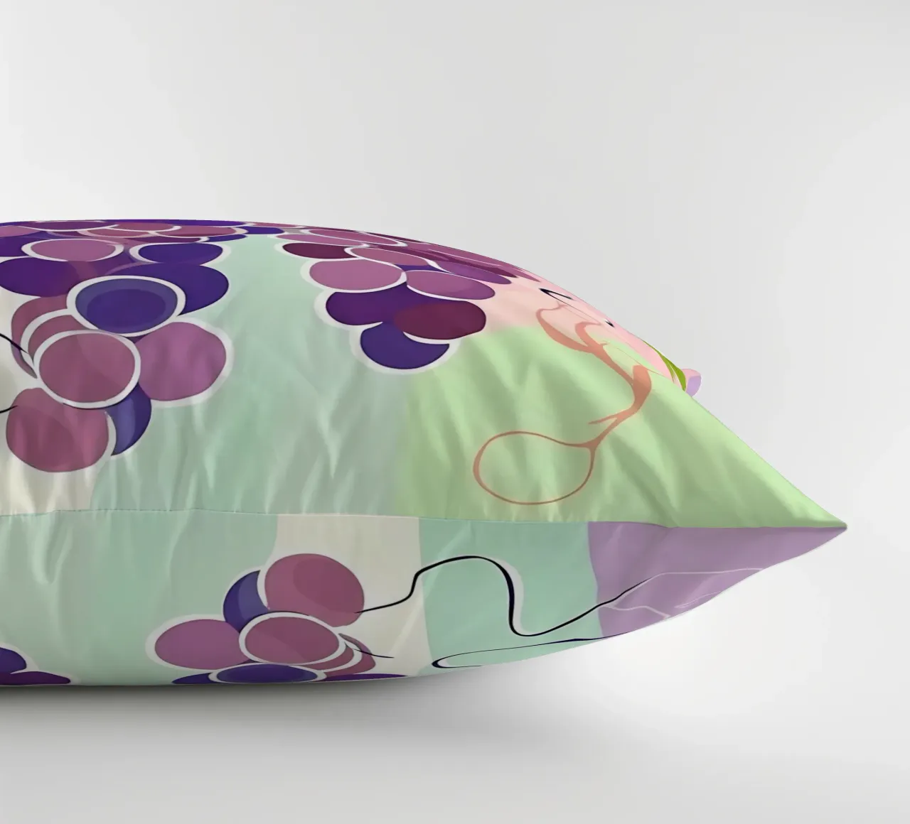 Uva_stile_A_1 cuscino da Pink- und LoveArt by LK