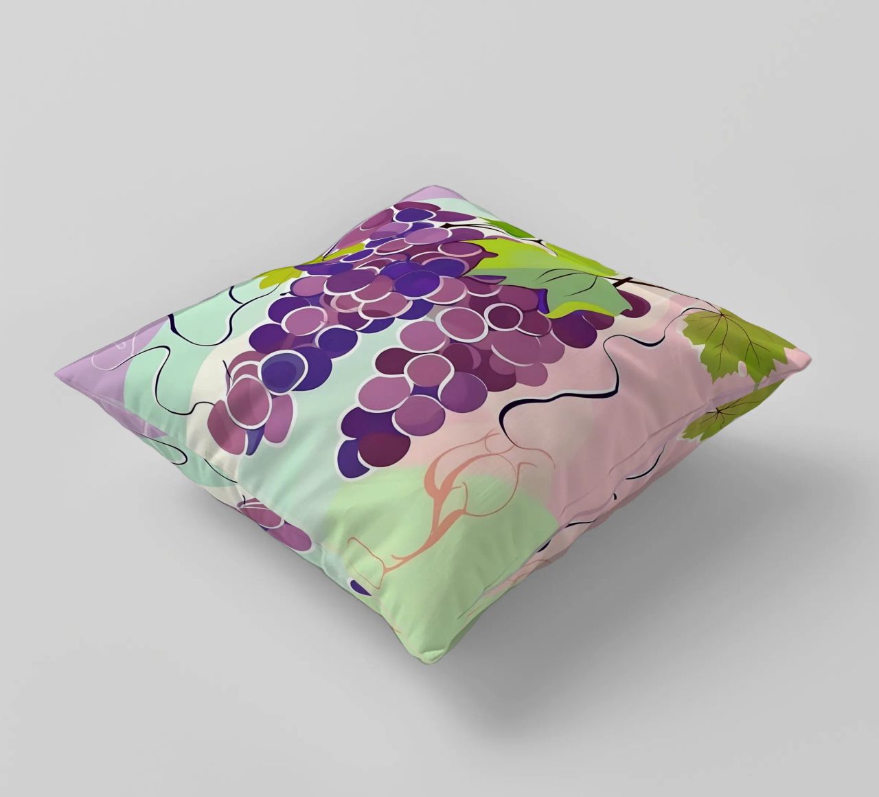 Uva_stile_A_1 cuscino da Pink- und LoveArt by LK