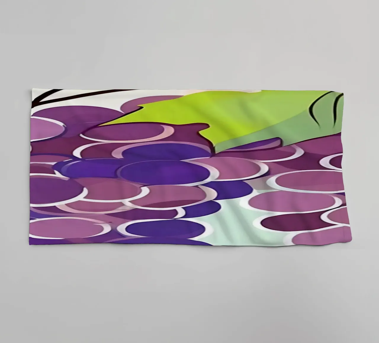 Uva_stile_A_1 asciugamano da bagno da Pink- und LoveArt by LK