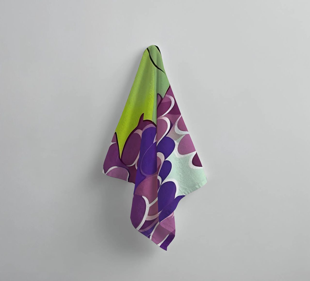 Uva_stile_A_1 asciugamano da bagno da Pink- und LoveArt by LK