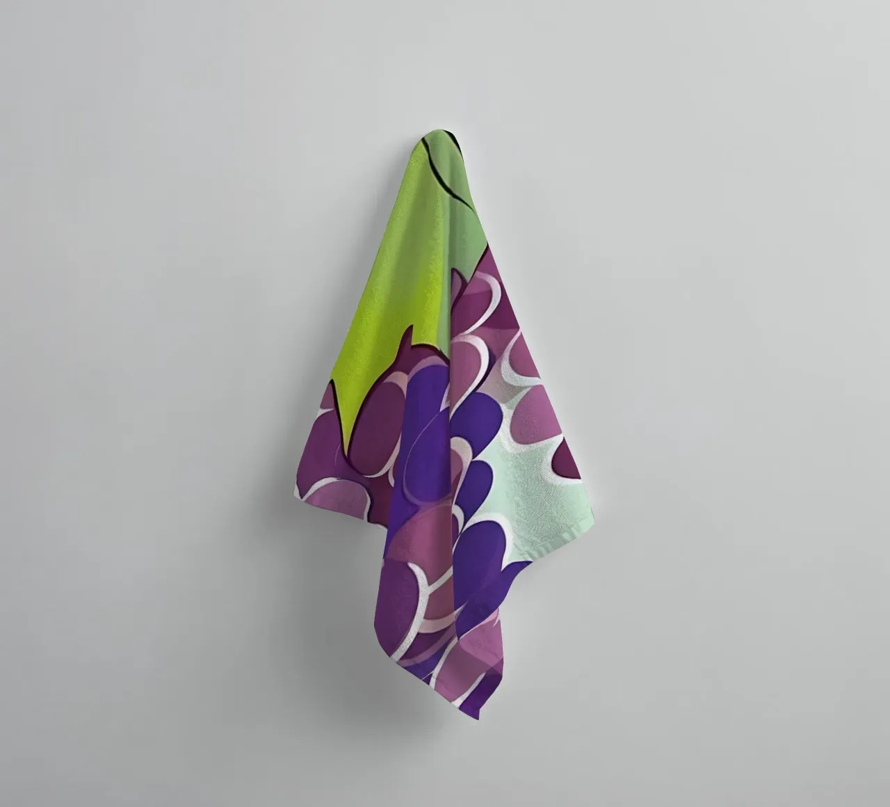 Uva_stile_A_1 asciugamano da bagno da Pink- und LoveArt by LK