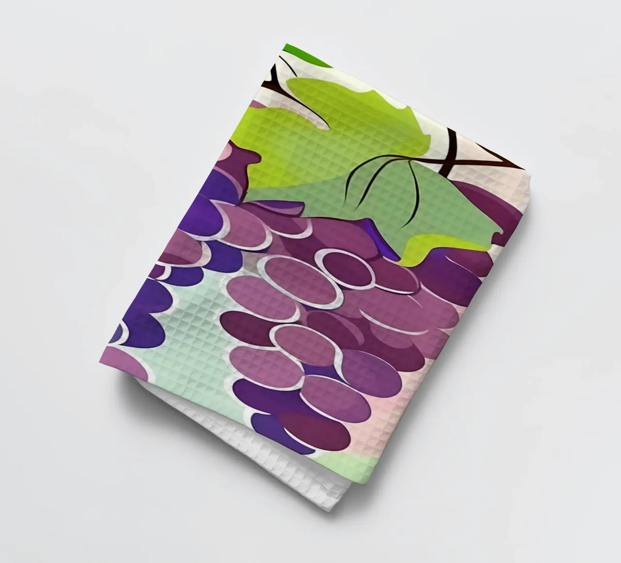 Uva_stile_A_1 canovaccio da cucina da Pink- und LoveArt by LK