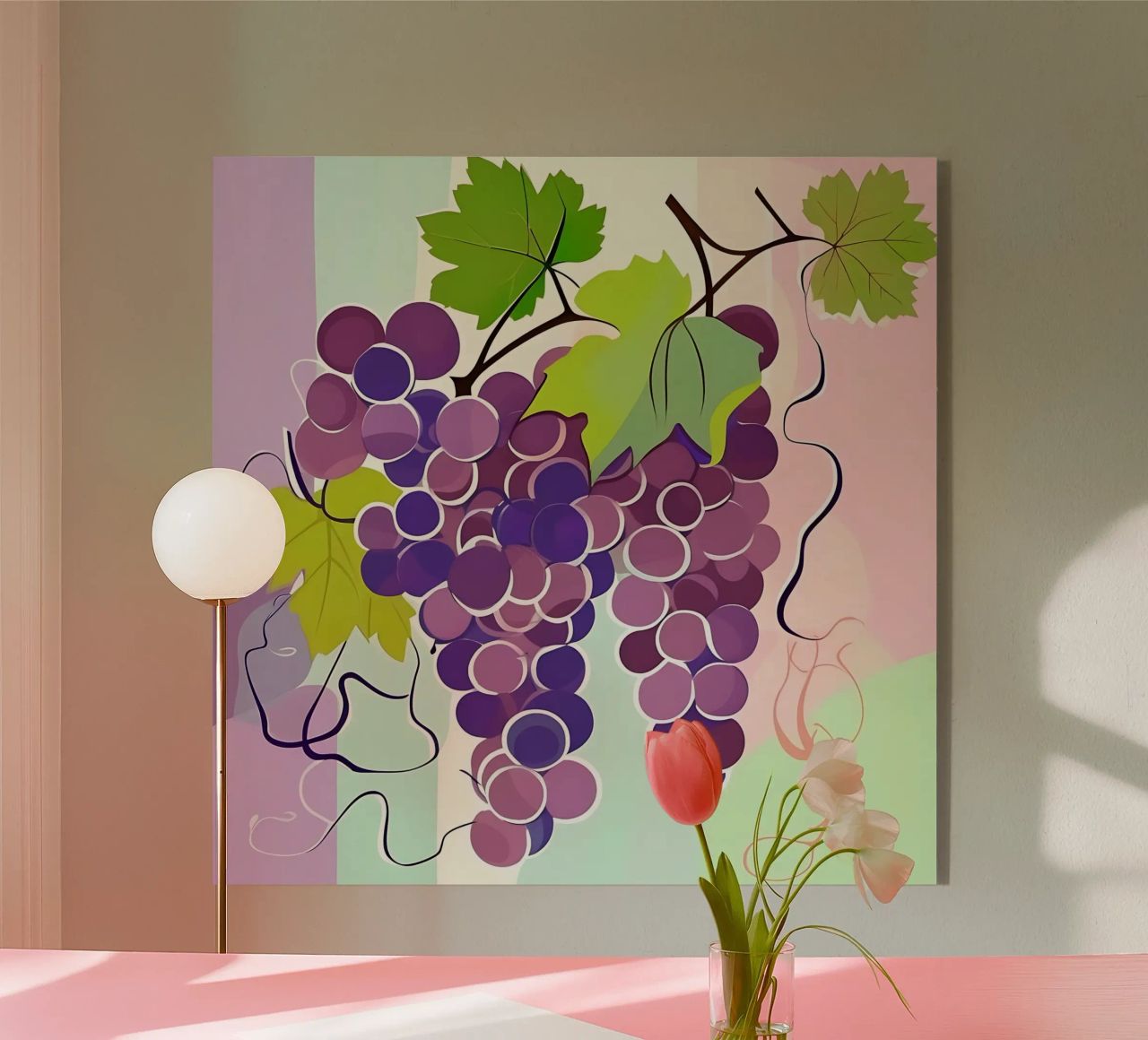 Uva_stile_A_1 plexiglass da Pink- und LoveArt by LK