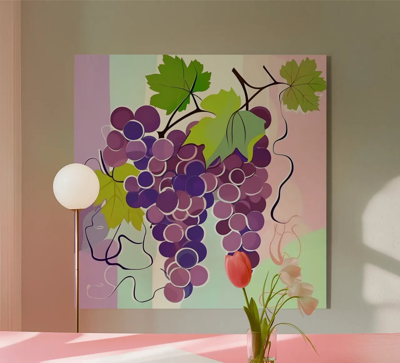 Uva_stile_A_1 plexiglass da Pink- und LoveArt by LK