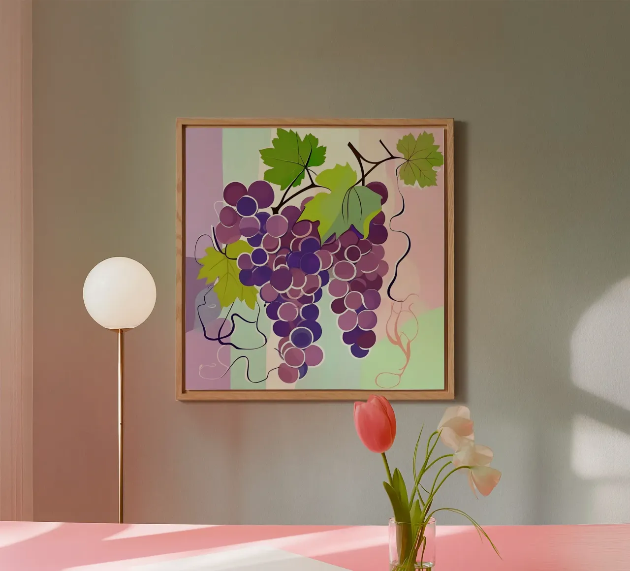 Uva_stile_A_1 alluminio dibond da Pink- und LoveArt by LK