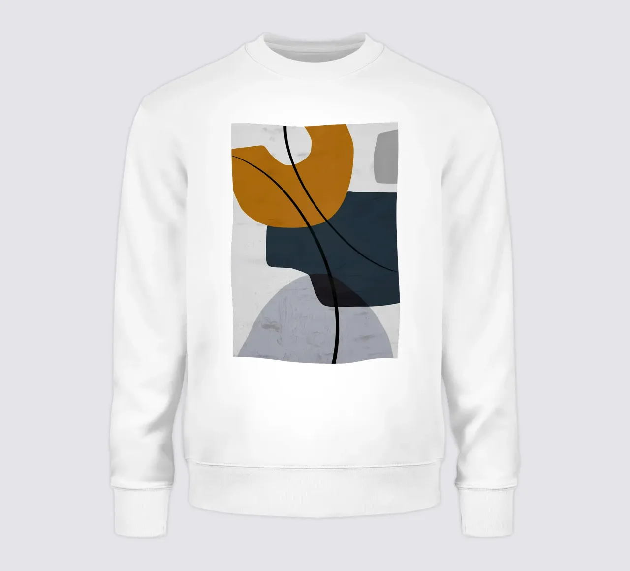 GEOMETRISCHE ABSTRAKTE FORMEN Sweatshirt von Aiden Garcia