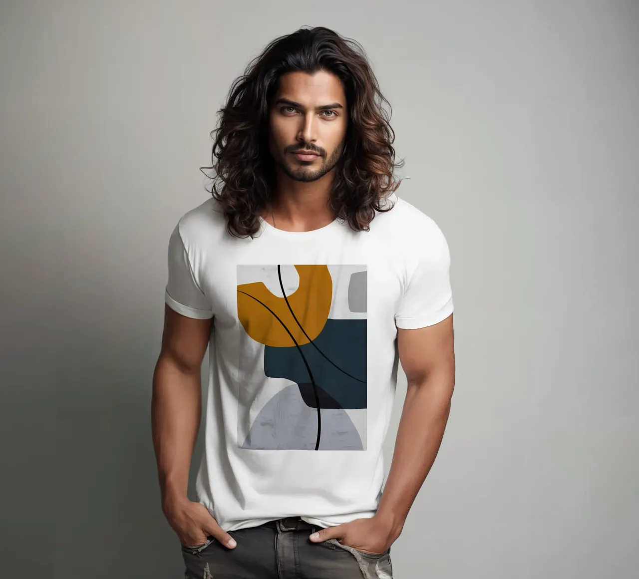 FORME GEOMETRICHE ASTRATTE t-shirt da Aiden Garcia