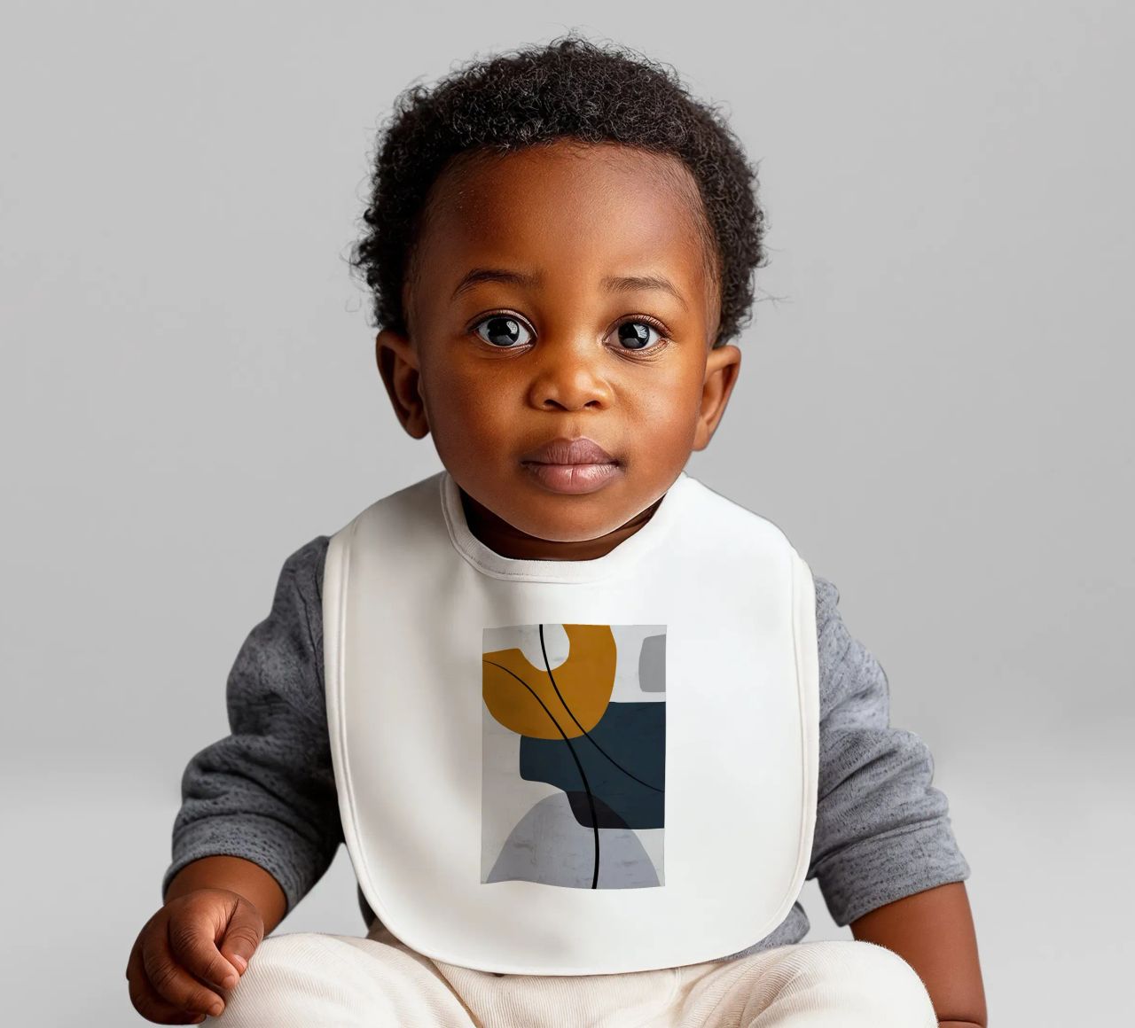 FORME GEOMETRICHE ASTRATTE bavaglino da Aiden Garcia