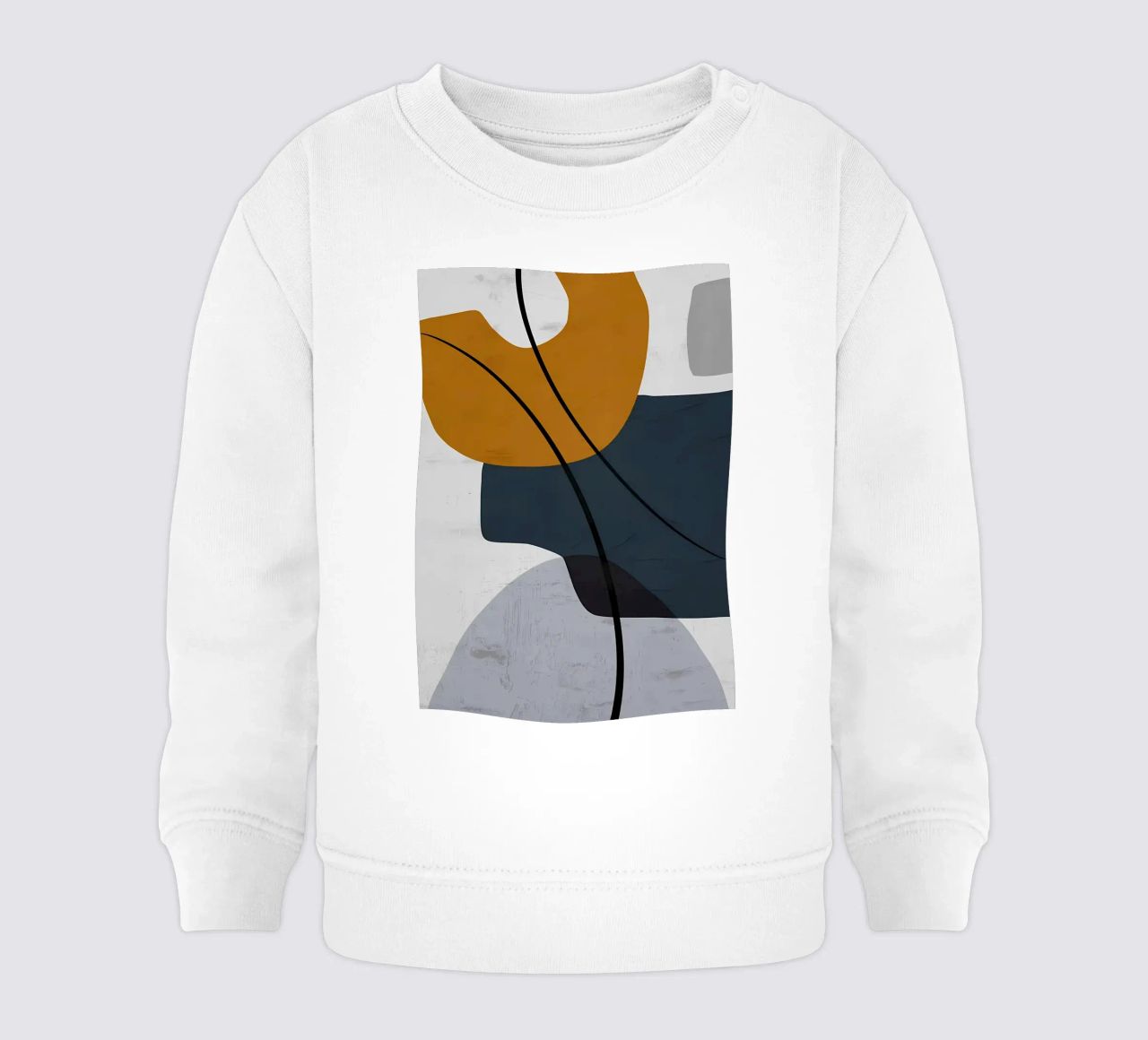 FORME GEOMETRICHE ASTRATTE felpa neonato da Aiden Garcia