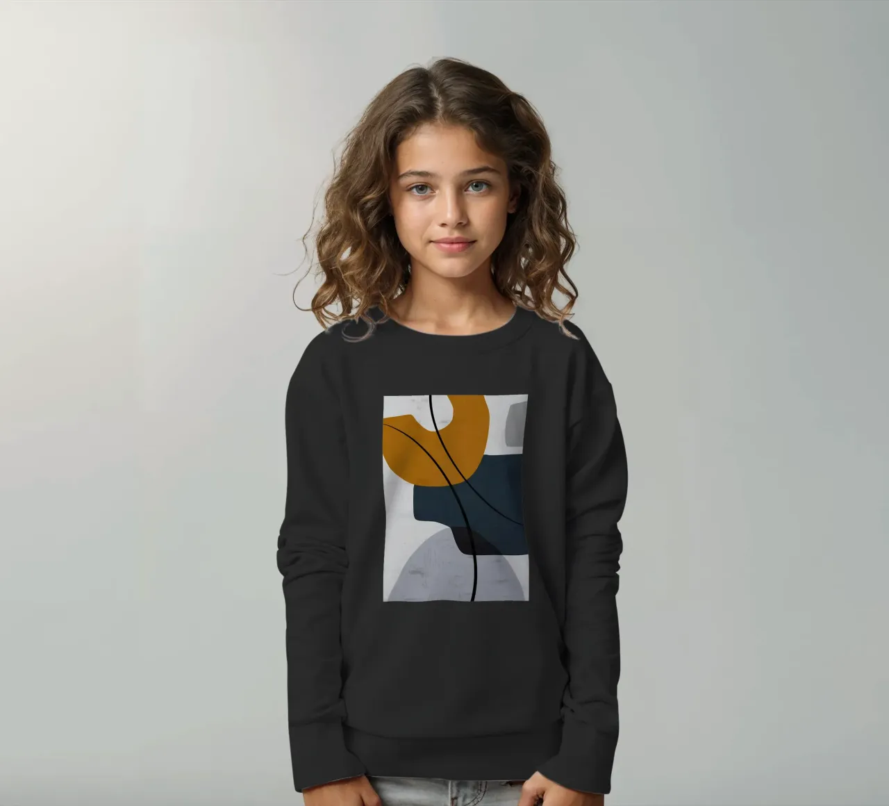 FORME GEOMETRICHE ASTRATTE felpa bambino da Aiden Garcia