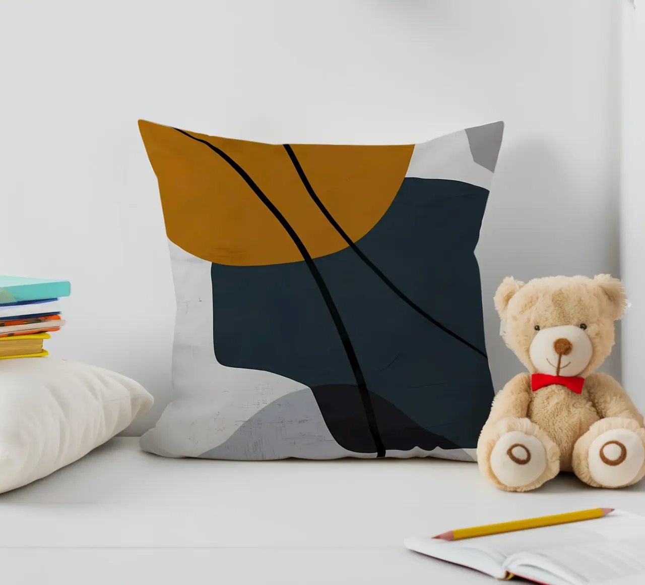 FORME GEOMETRICHE ASTRATTE cuscino da Aiden Garcia