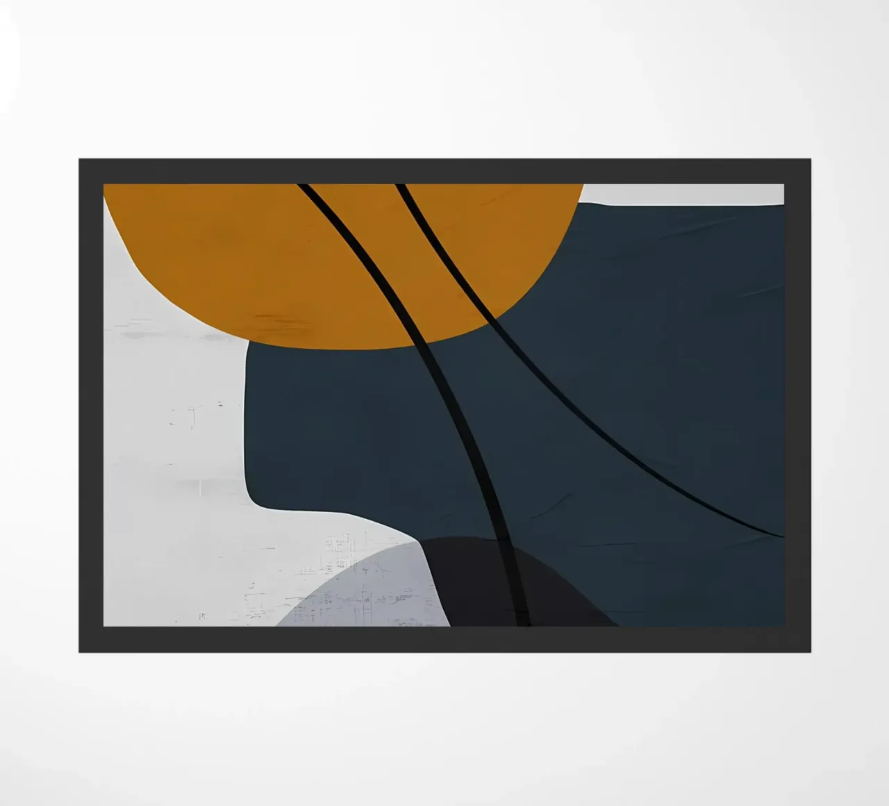 FORMAS GEOMÉTRICAS ABSTRACTAS felpudo de Aiden Garcia