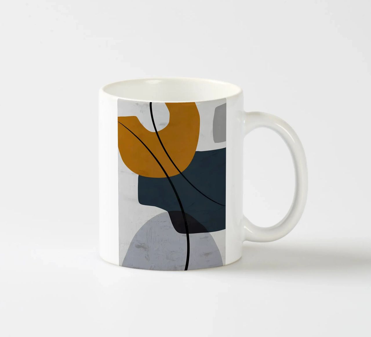 FORME GEOMETRICHE ASTRATTE tazza in ceramica da Aiden Garcia