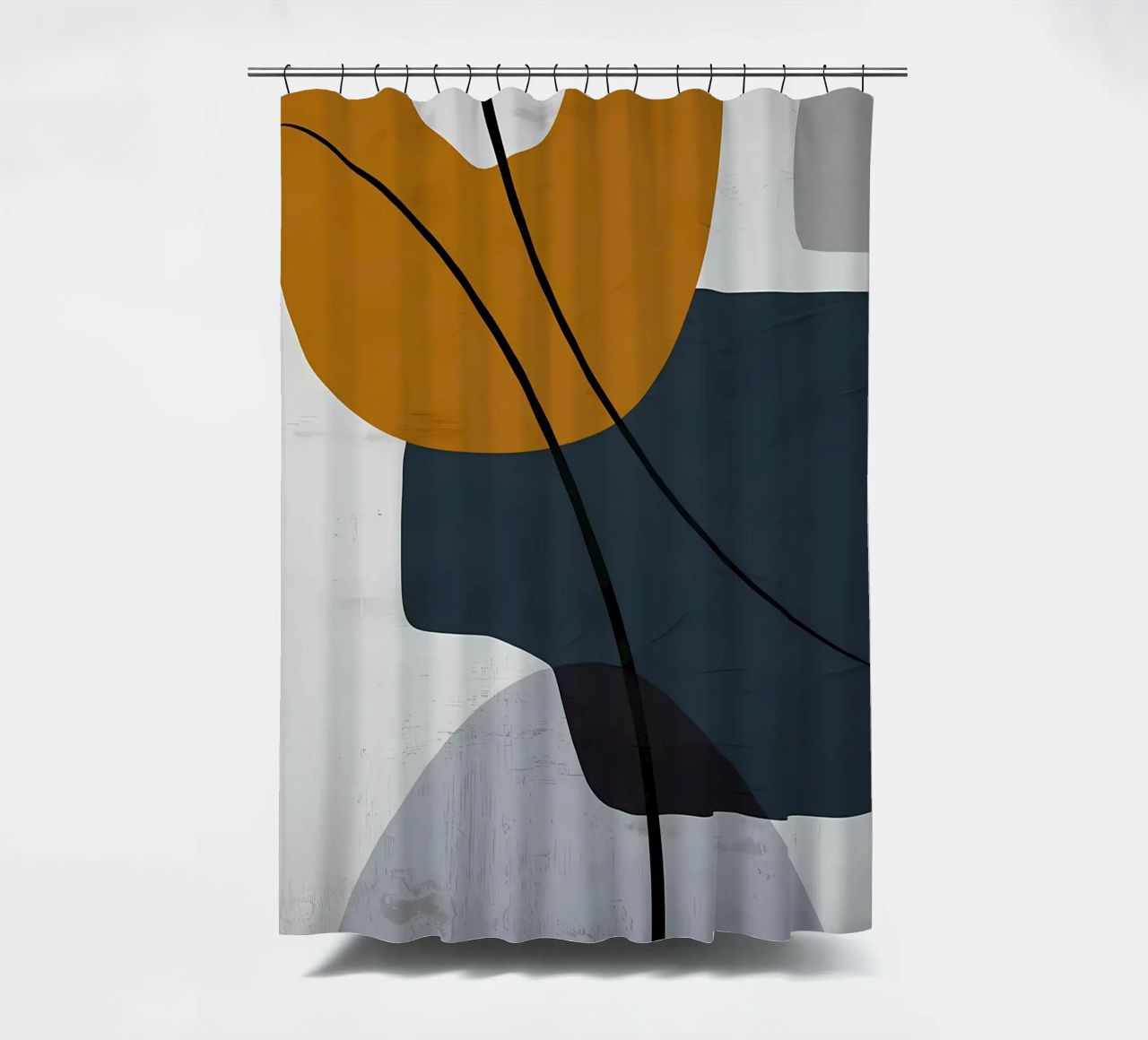 FORME GEOMETRICHE ASTRATTE tenda da doccia da Aiden Garcia