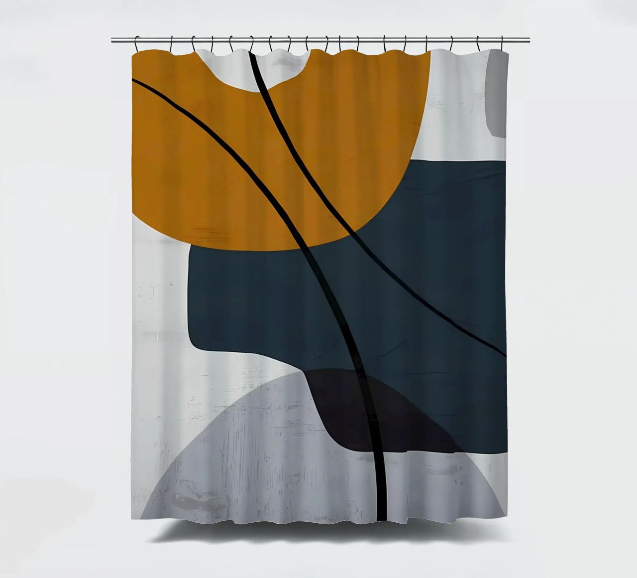 FORME GEOMETRICHE ASTRATTE tenda da doccia da Aiden Garcia