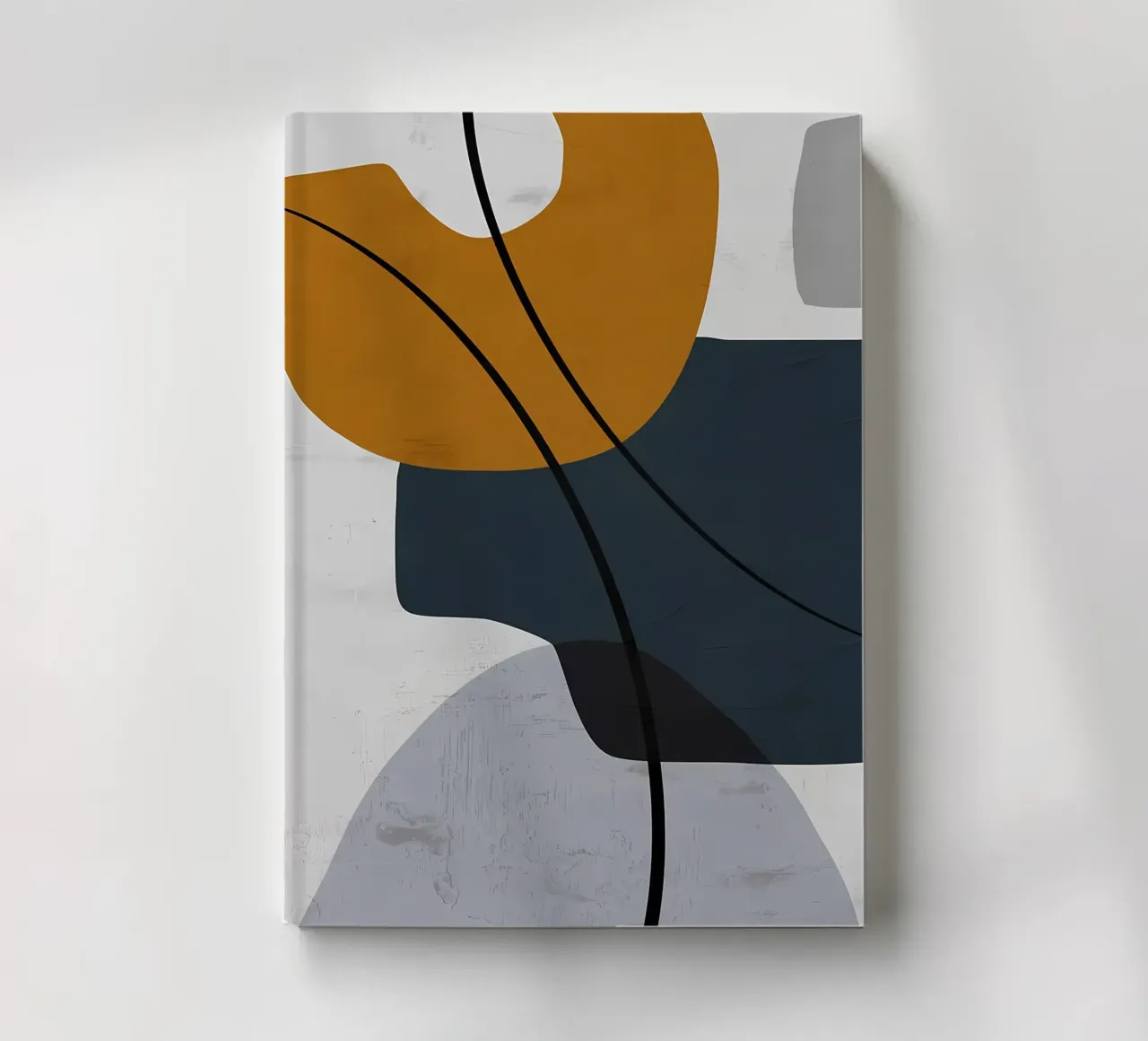 GEOMETRIC ABSTRACT SHAPES notebook by Aiden Garcia