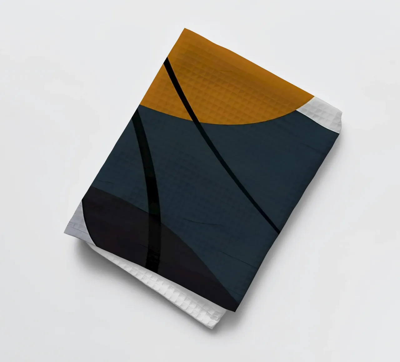 GEOMETRISCHE ABSTRAKTE FORMEN Geschirrtuch von Aiden Garcia