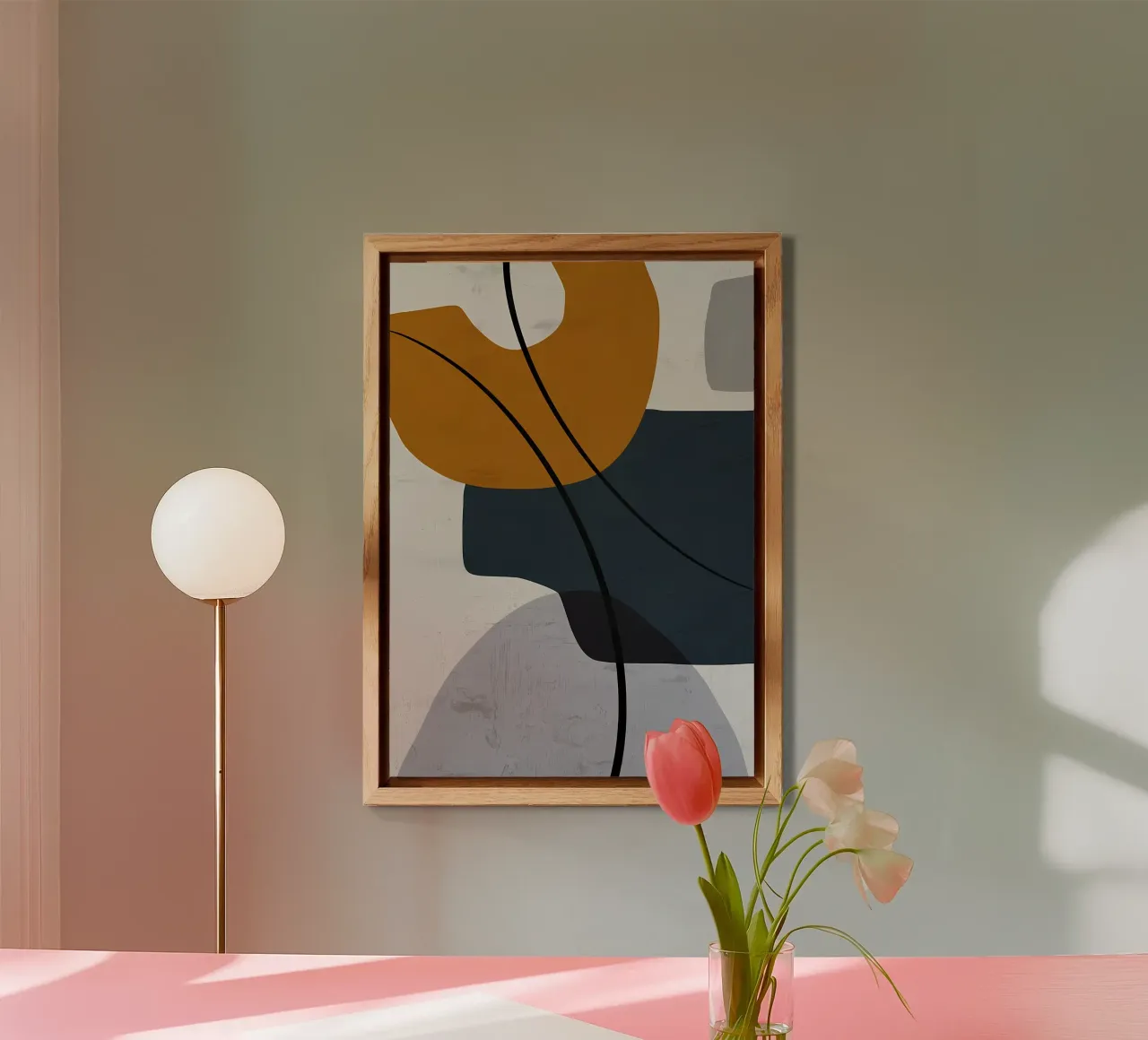 FORME GEOMETRICHE ASTRATTE alluminio dibond da Aiden Garcia