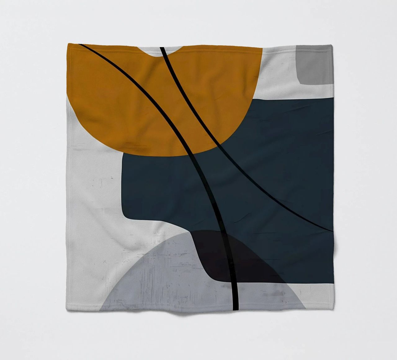 FORME GEOMETRICHE ASTRATTE coperta in pile da Aiden Garcia
