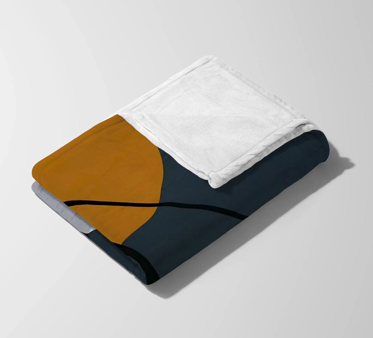 FORME GEOMETRICHE ASTRATTE coperta in pile da Aiden Garcia