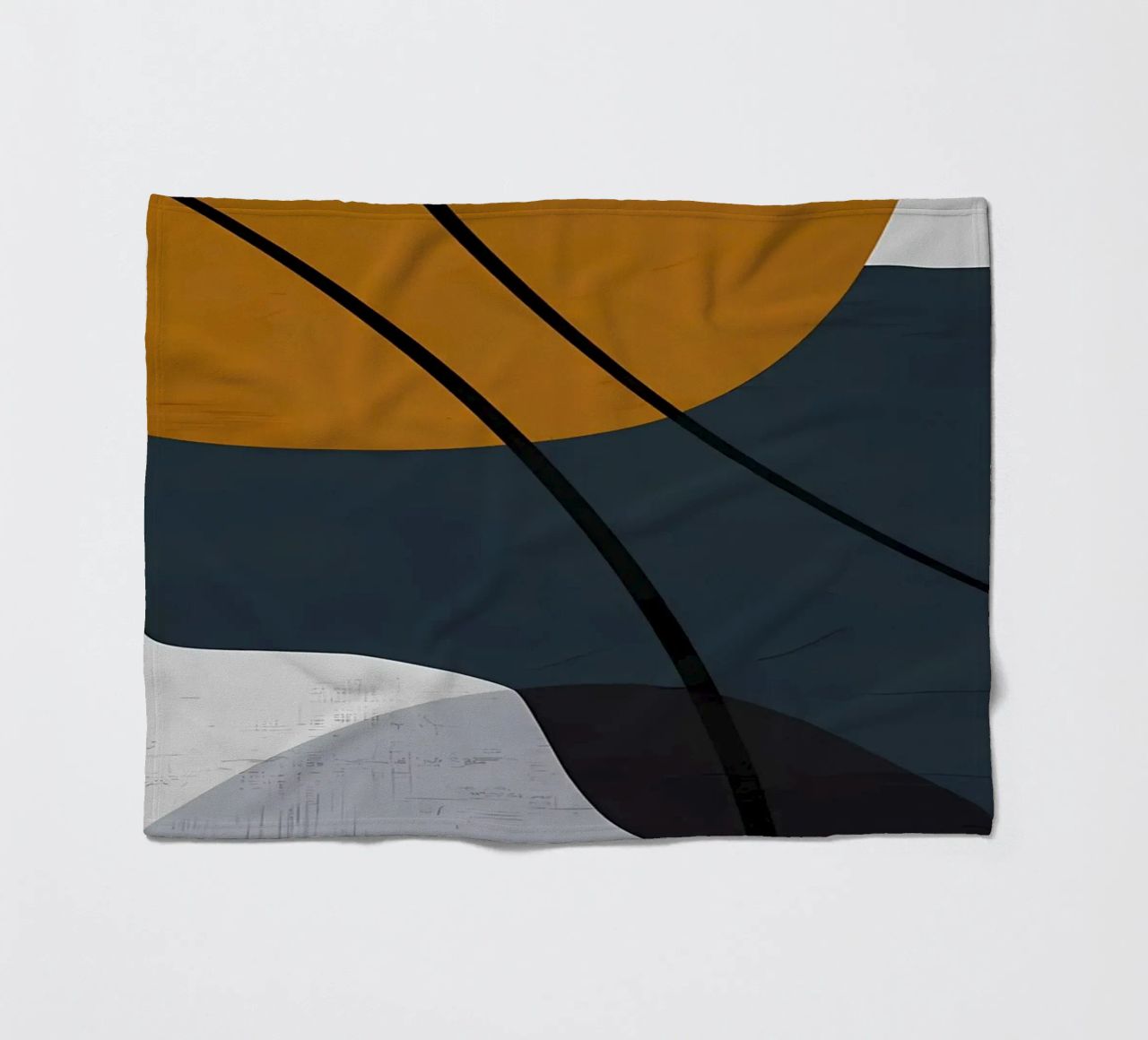 FORME GEOMETRICHE ASTRATTE coperta in pile da Aiden Garcia