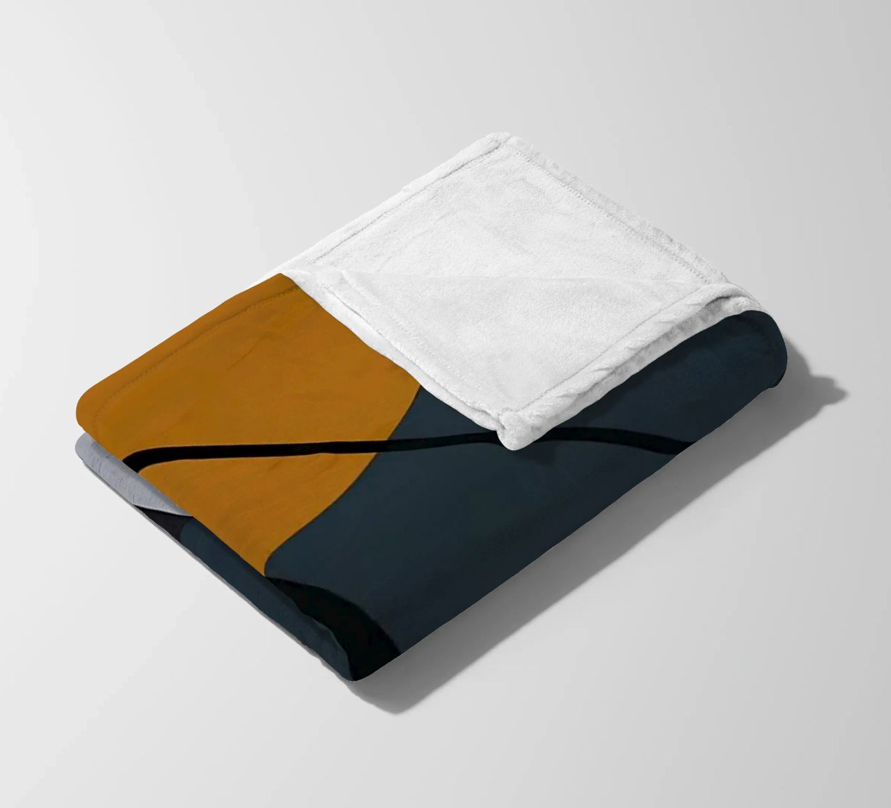 FORME GEOMETRICHE ASTRATTE coperta in pile da Aiden Garcia