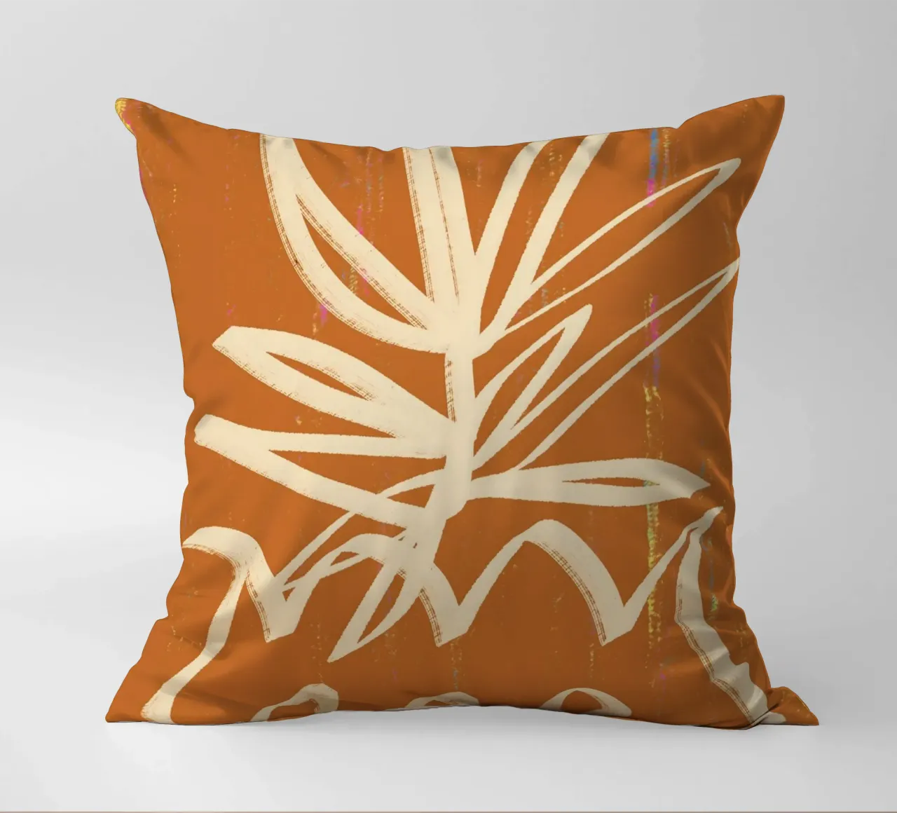 Pianta in vaso Floopy, linea d'arte botanica in terracotta cuscino da 83oranges