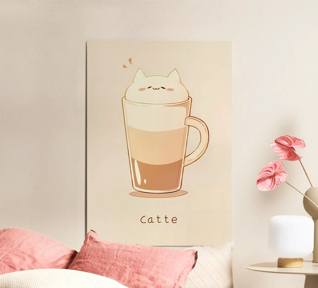 Caffè Cat Latte Cafe pannello forex da Bartosz Powalka