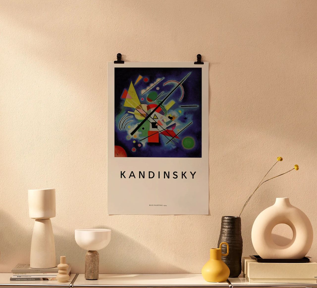 Kandinsky - Blue Painting poster van ARTOTHEK
