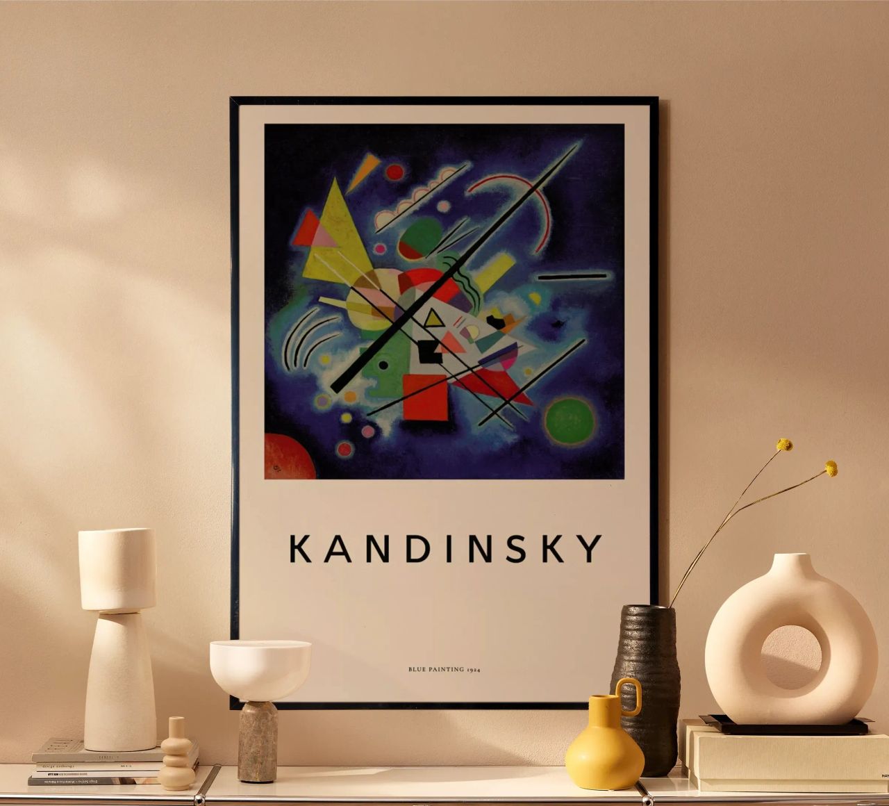 Kandinsky - Blue Painting poster van ARTOTHEK