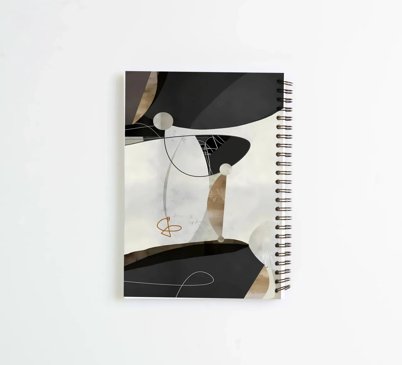 Minimal Art 124 spiral notebook by Aiden Garcia
