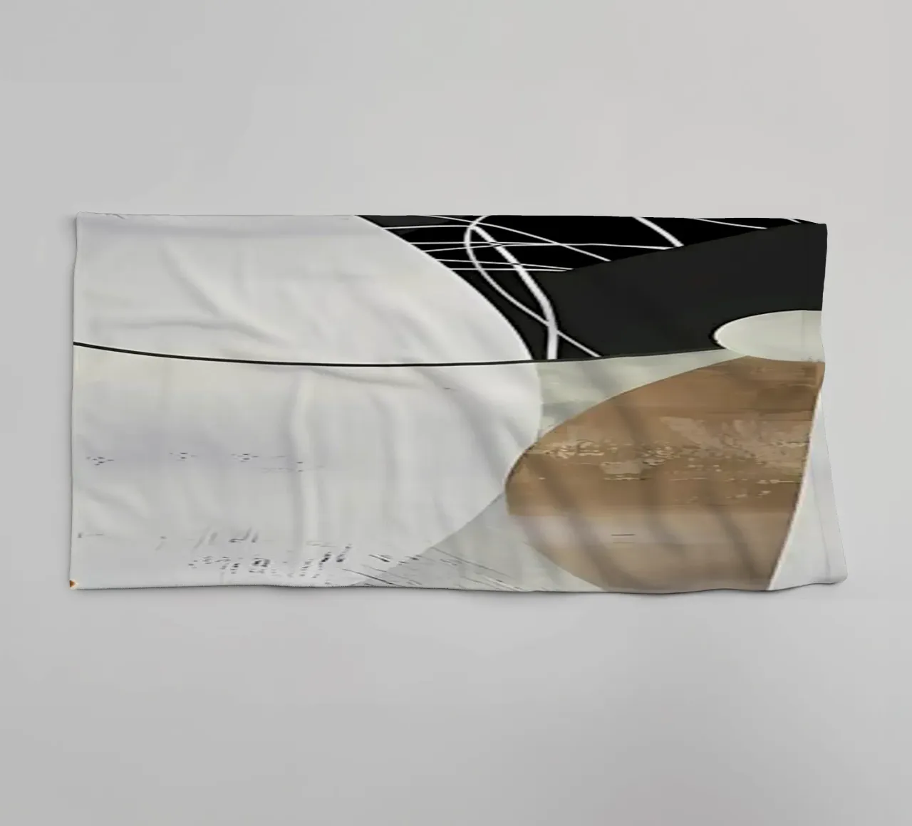 Arte minimale 124 asciugamano da bagno da Aiden Garcia