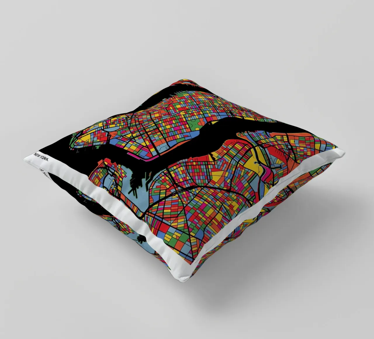 New York cuscino da The Cartography Collection