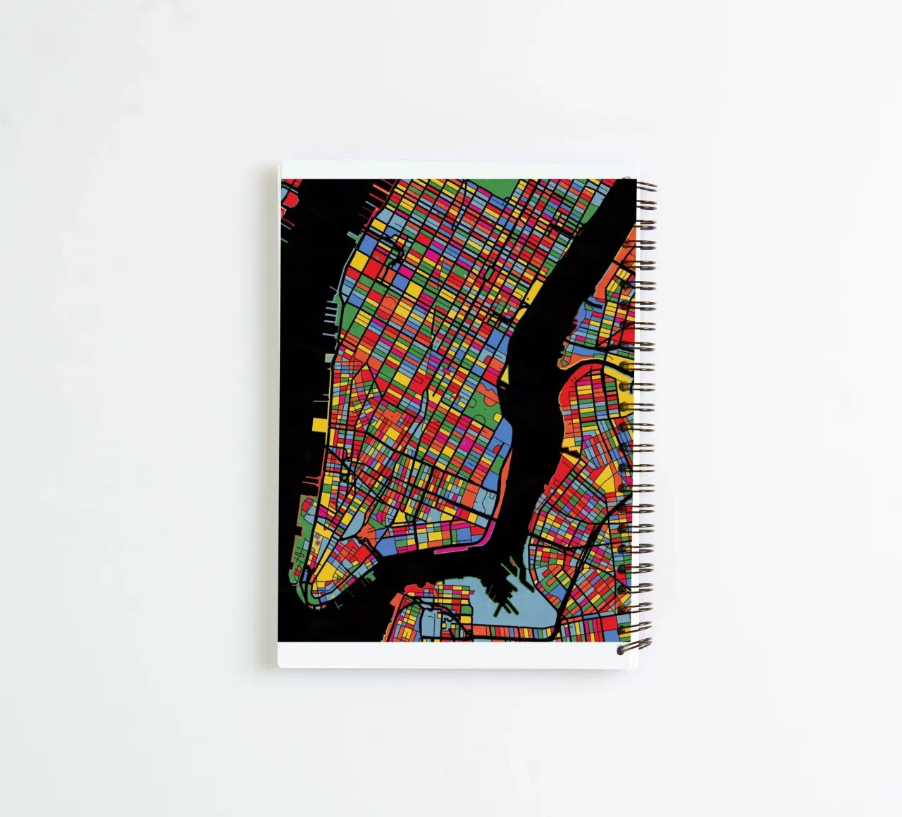 New York spiral notebook by The Cartography Collection