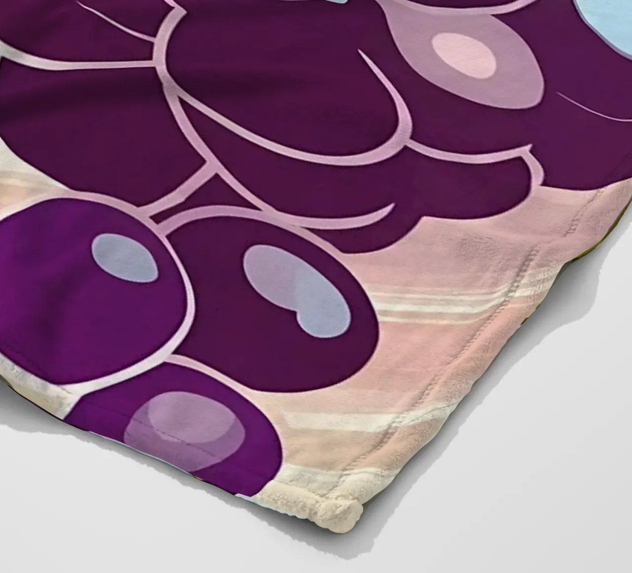 Uva_stile_A_2 coperta in pile da Pink- und LoveArt by LK