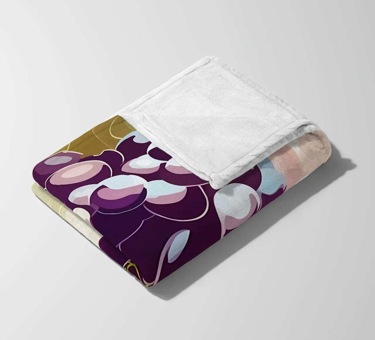 Uva_stile_A_2 coperta in pile da Pink- und LoveArt by LK