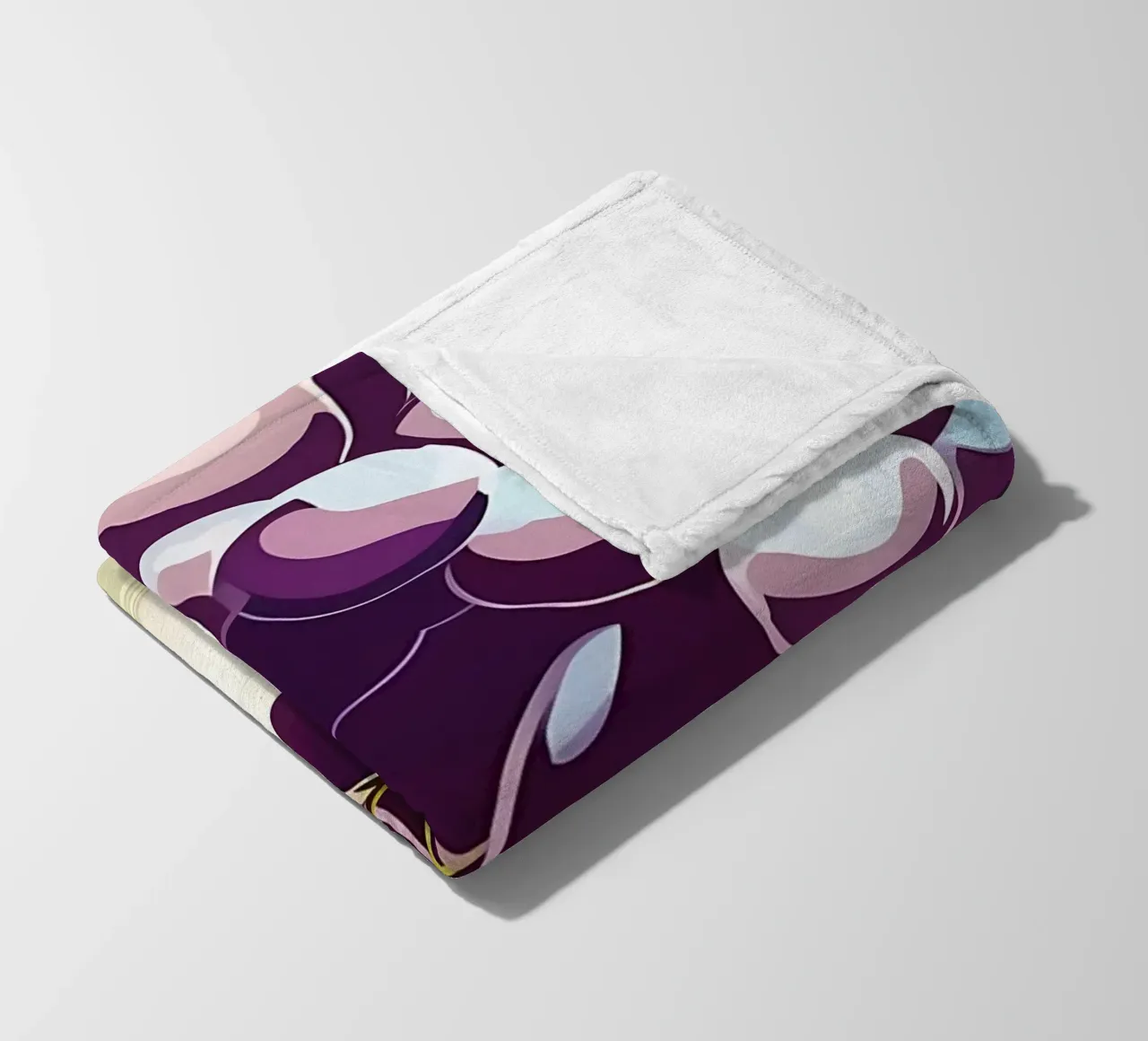 Uva_stile_A_2 coperta in pile da Pink- und LoveArt by LK