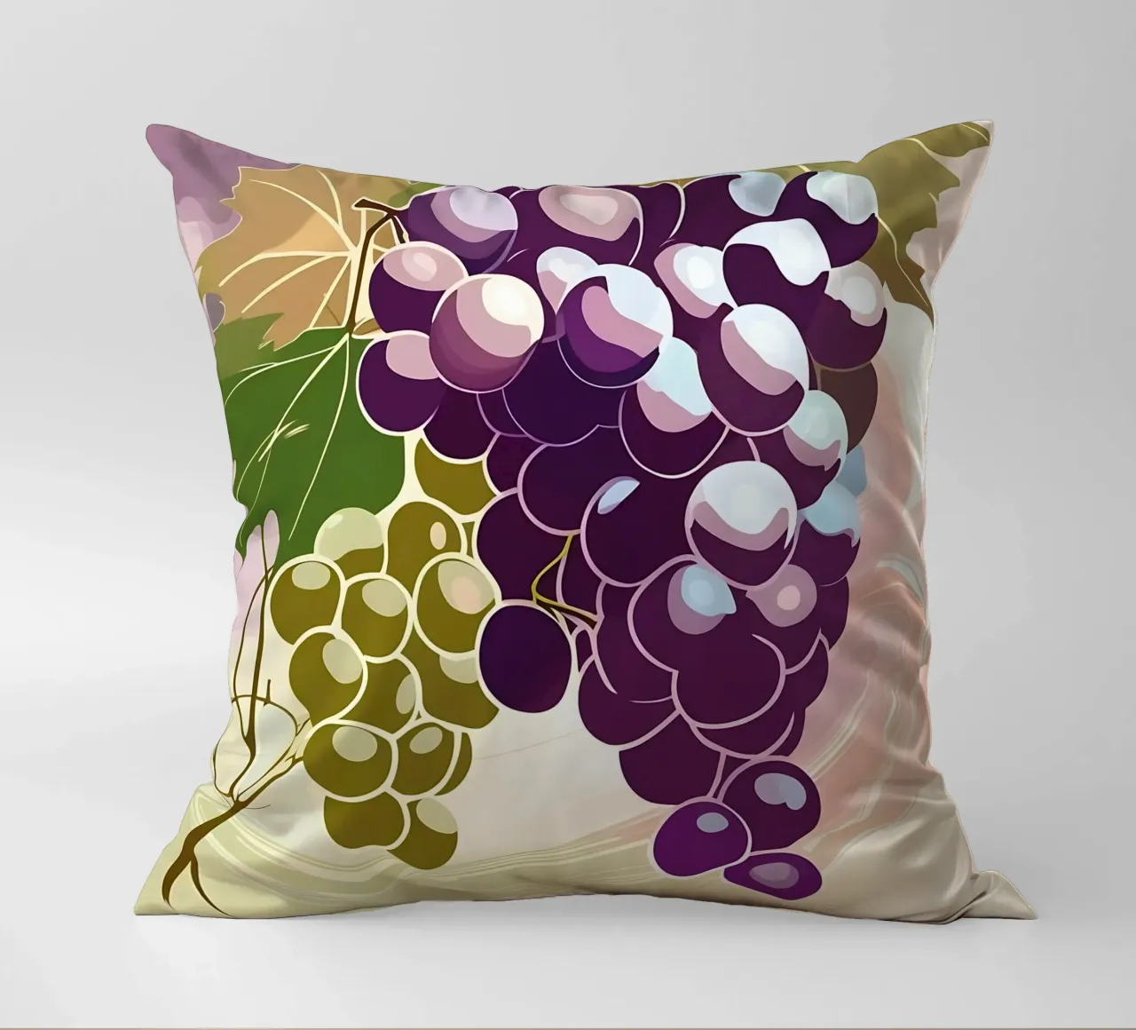 Uva_stile_A_2 cuscino da Pink- und LoveArt by LK