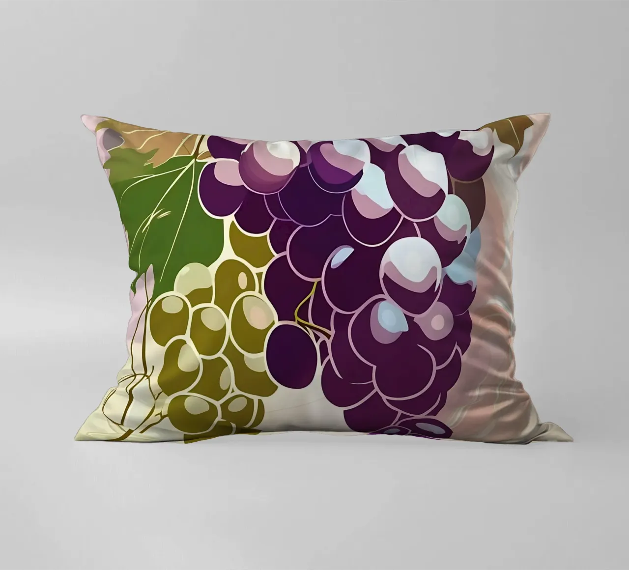 Uva_stile_A_2 cuscino da Pink- und LoveArt by LK