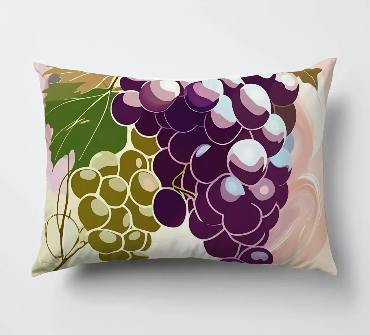 Uva_stile_A_2 cuscino da Pink- und LoveArt by LK