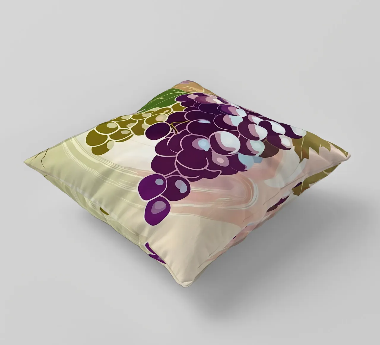 Uva_stile_A_2 cuscino da Pink- und LoveArt by LK